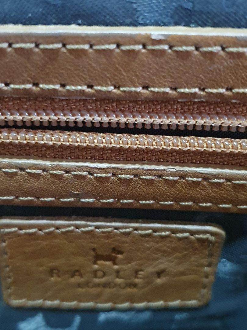 Radley tan best sale leather bag