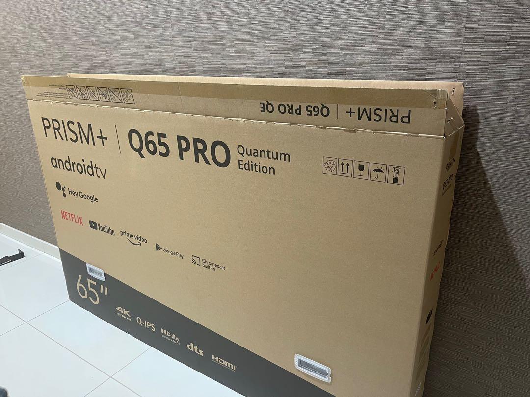 Prism+ Q65 pro quantum edition, TV & Home Appliances, TV