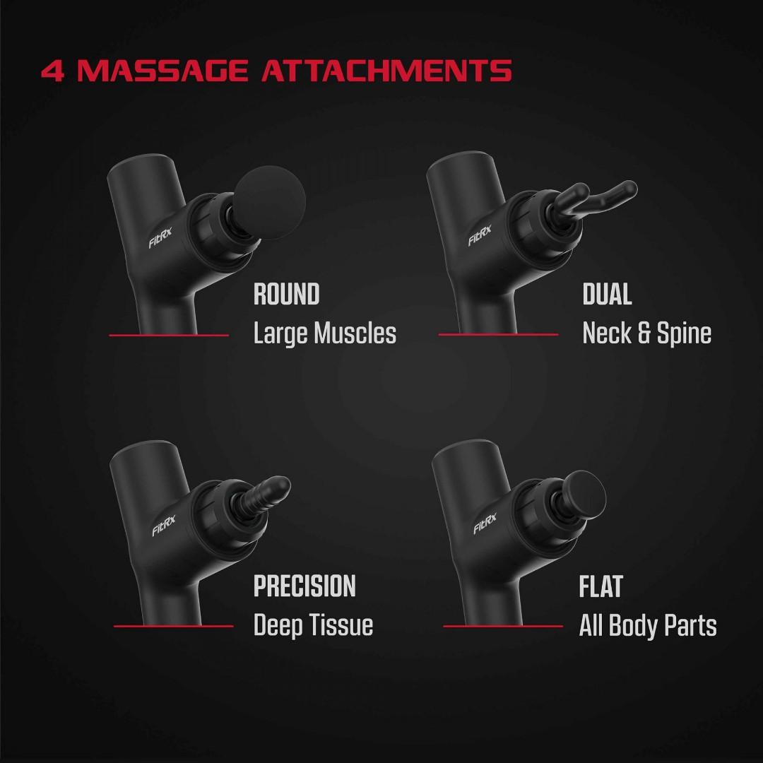 PROfit Massage Gun Muscle Massage Gun, 健康及營養食用品, 按摩紓緩用品 Carousell