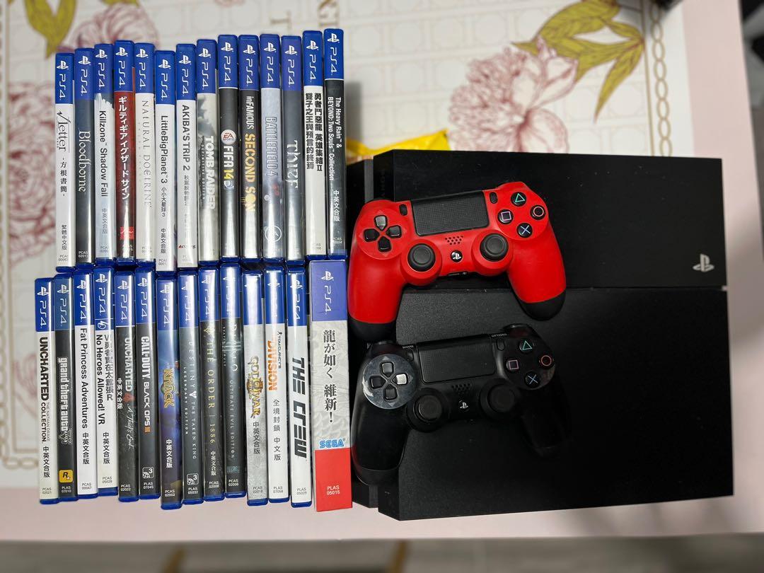 二手 Ps4 512g 28隻game 電子遊戲 電子遊戲機 Playstation Carousell