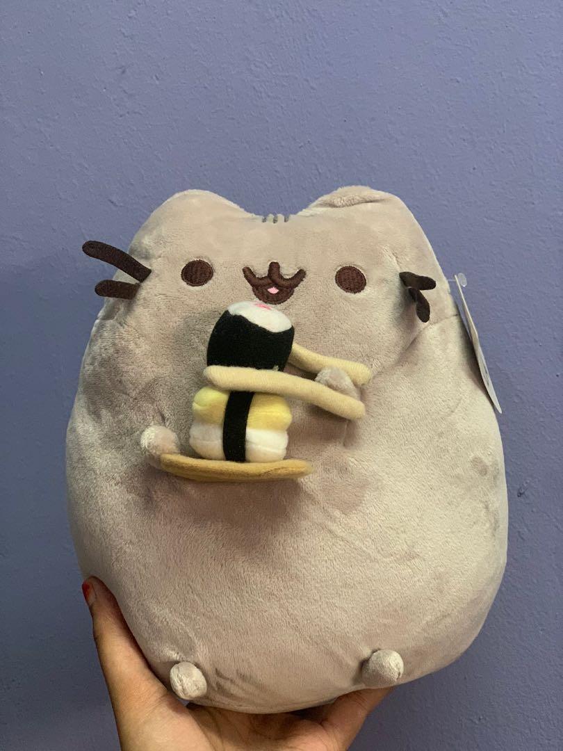 Pusheen Sushi Plush Hobbies Toys Toys Games on Carousell
