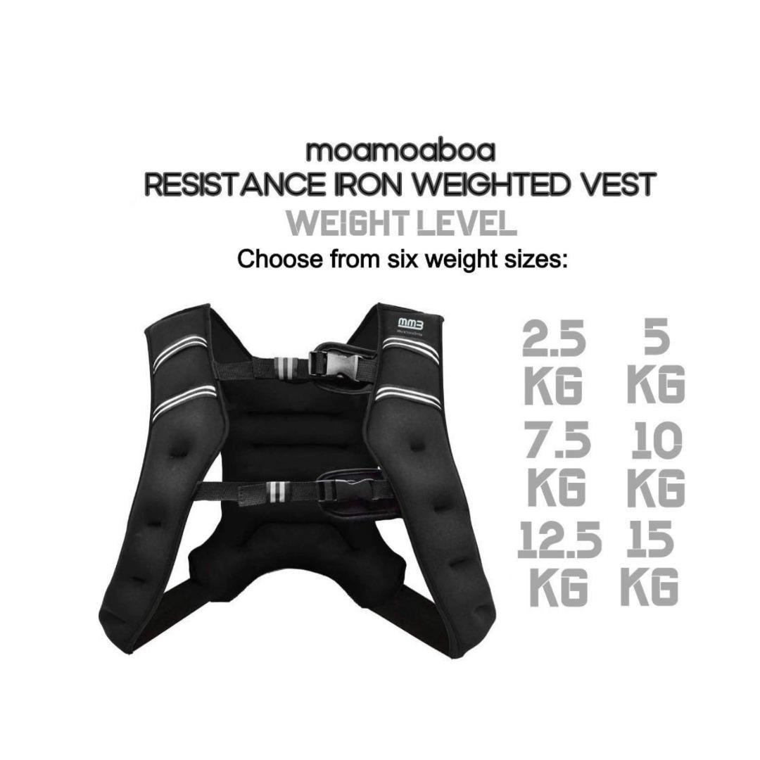 Peak resistance hot sale iron weighted vest