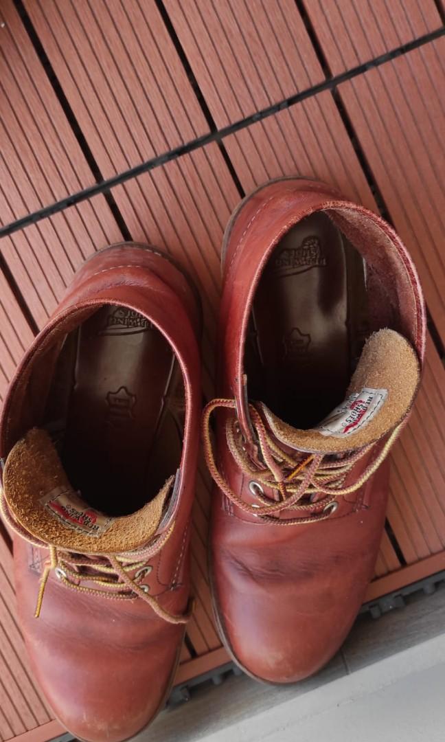 Red Wing Shoe Size 9D, Men's Fashion, Footwear, Boots on Carousell