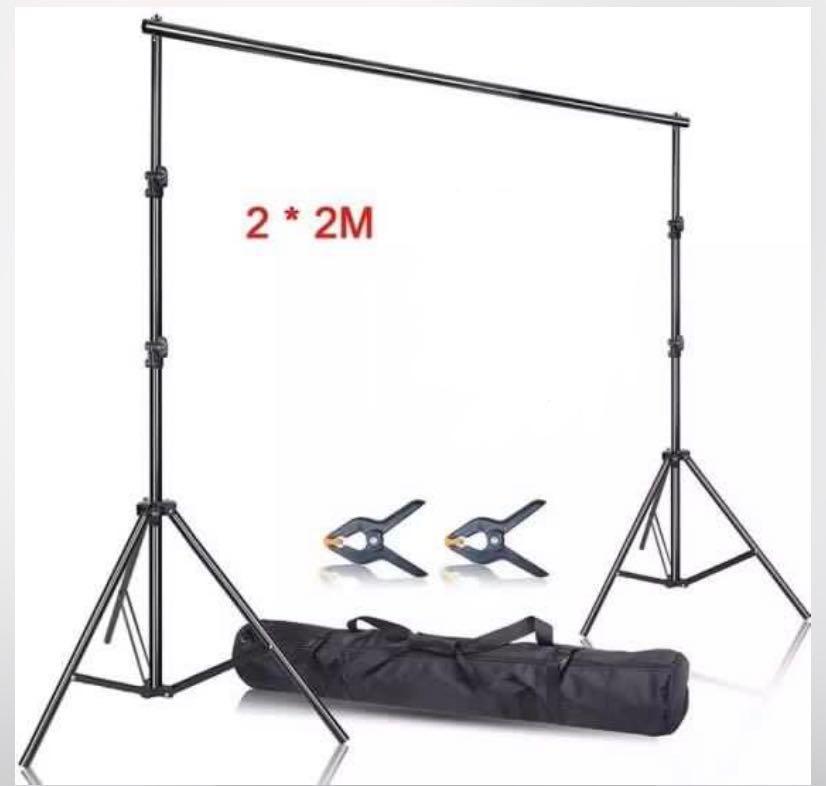 [Rental] Backdrop Stand 2m x 2m, Photography, Photography Accessories ...