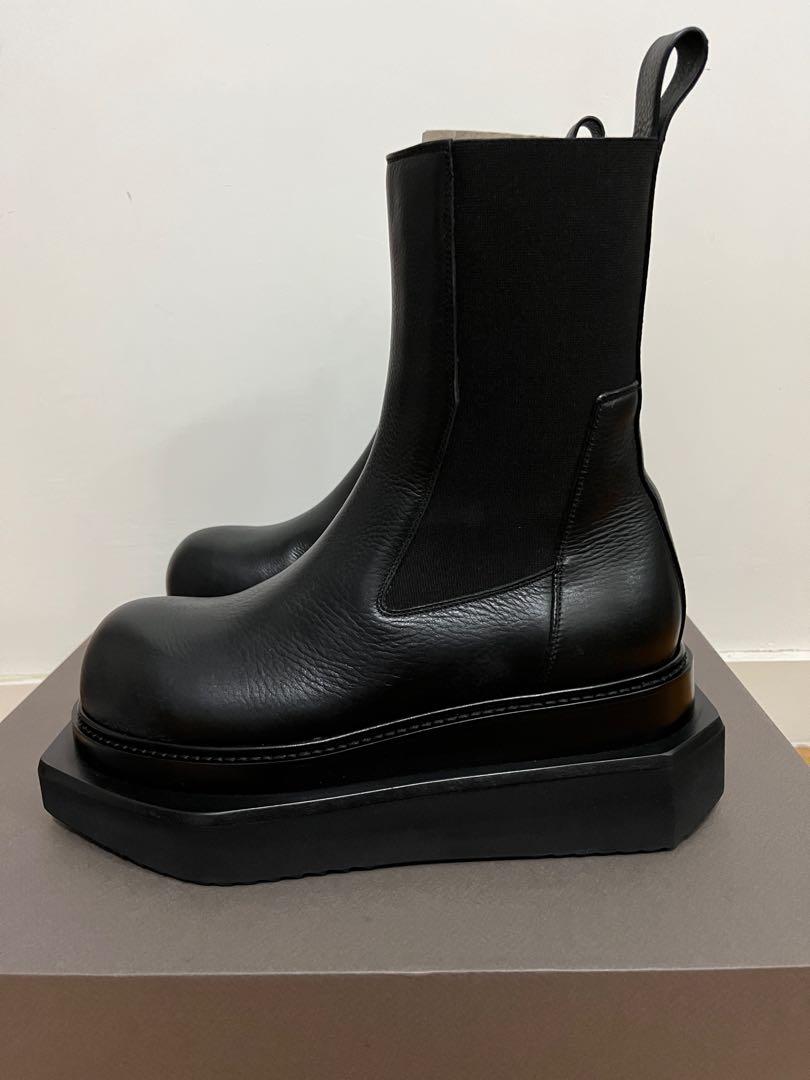 RICK OWENS SS22 FOGACHINE BEATLE TURBO CYCLOPS BOOTS, 男裝