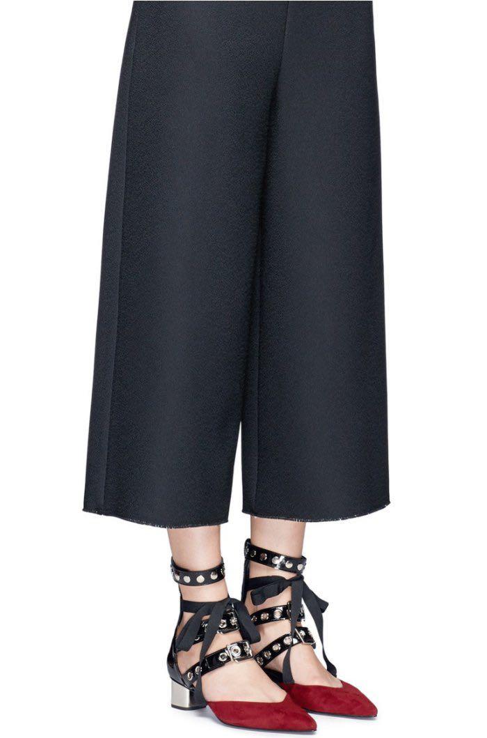 Robert Clergerie x Self-Portrait low heel shoes, 名牌, 鞋及波鞋