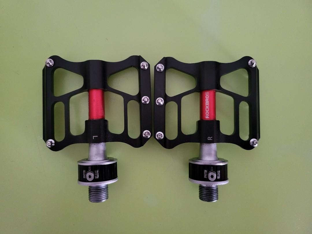 Rockbros quick release pedal, Sports Equipment, Bicycles & Parts, Parts