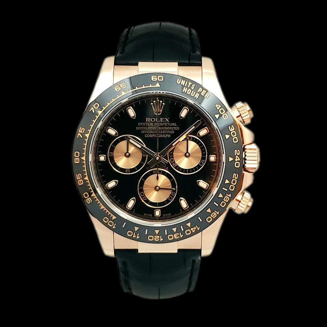 Rolex Cosmograph Daytona 116515 LN in Everose Gold Ceramic Bezel