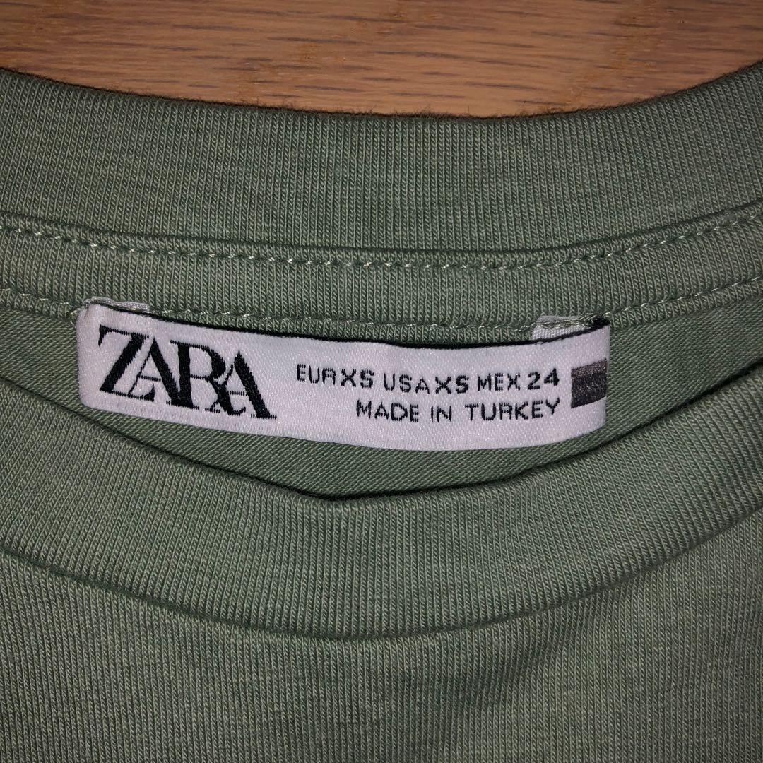 sage green zara tank top, 女裝, 上衣, 背心 Carousell