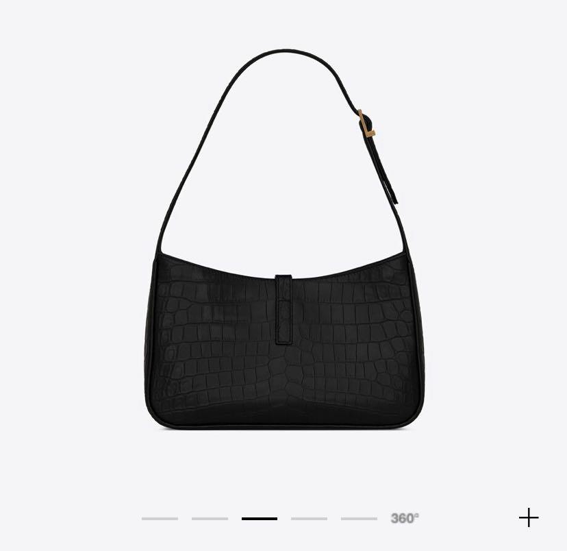 ysl le 5 a 7 hobo bag white