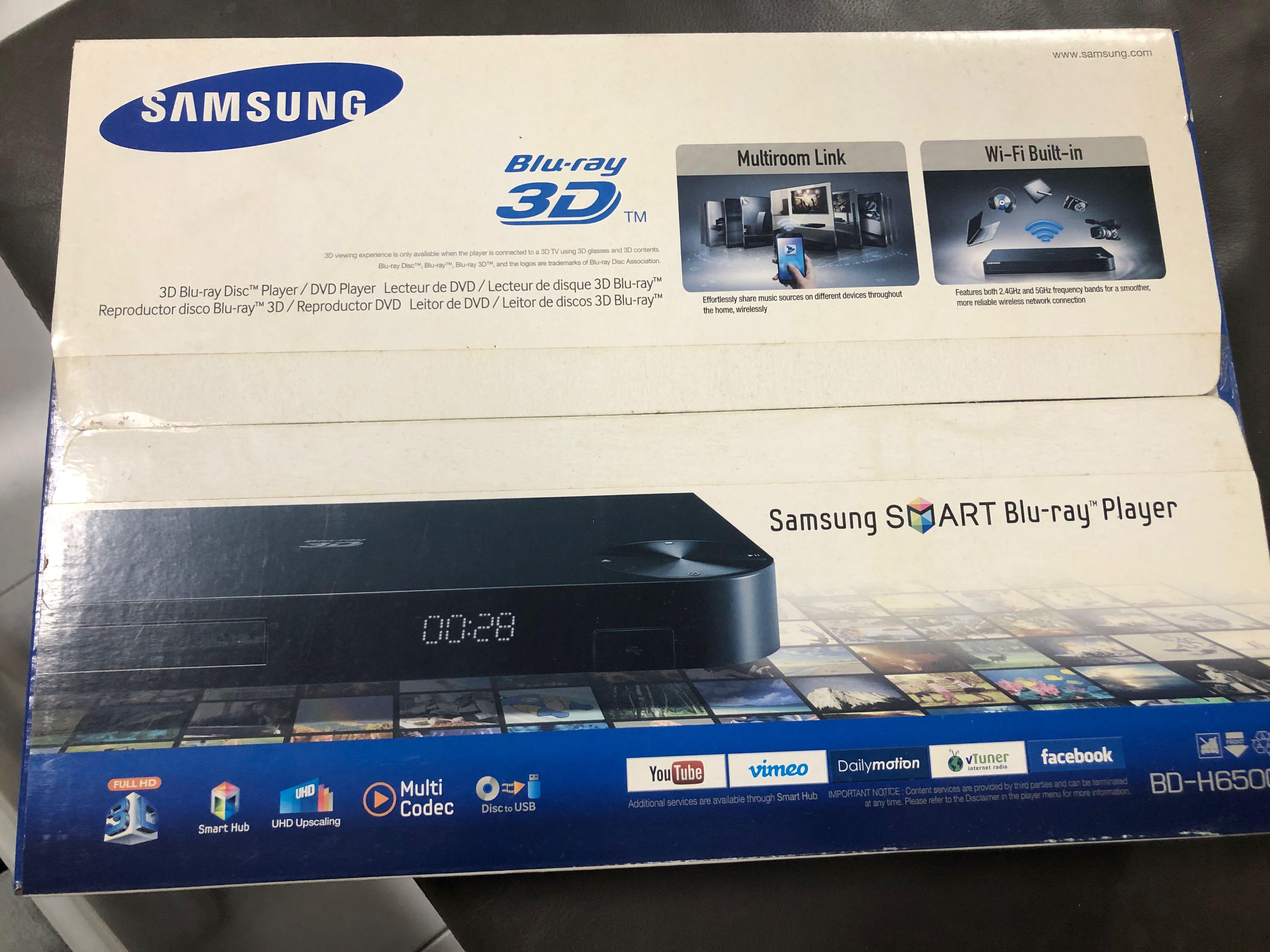 Samsung Smart Blu Ray Player Tv And Home Appliances Tv And Entertainment Blu Ray And Media Players 0622