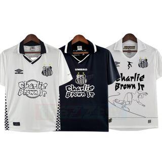 2 Umbro Santos FC x Charlie Brown Jr. Jerseys + Collection