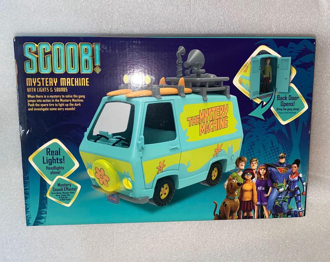 Scoob ! Scooby Doo Mystery Van with lights & sounds, Hobbies & Toys