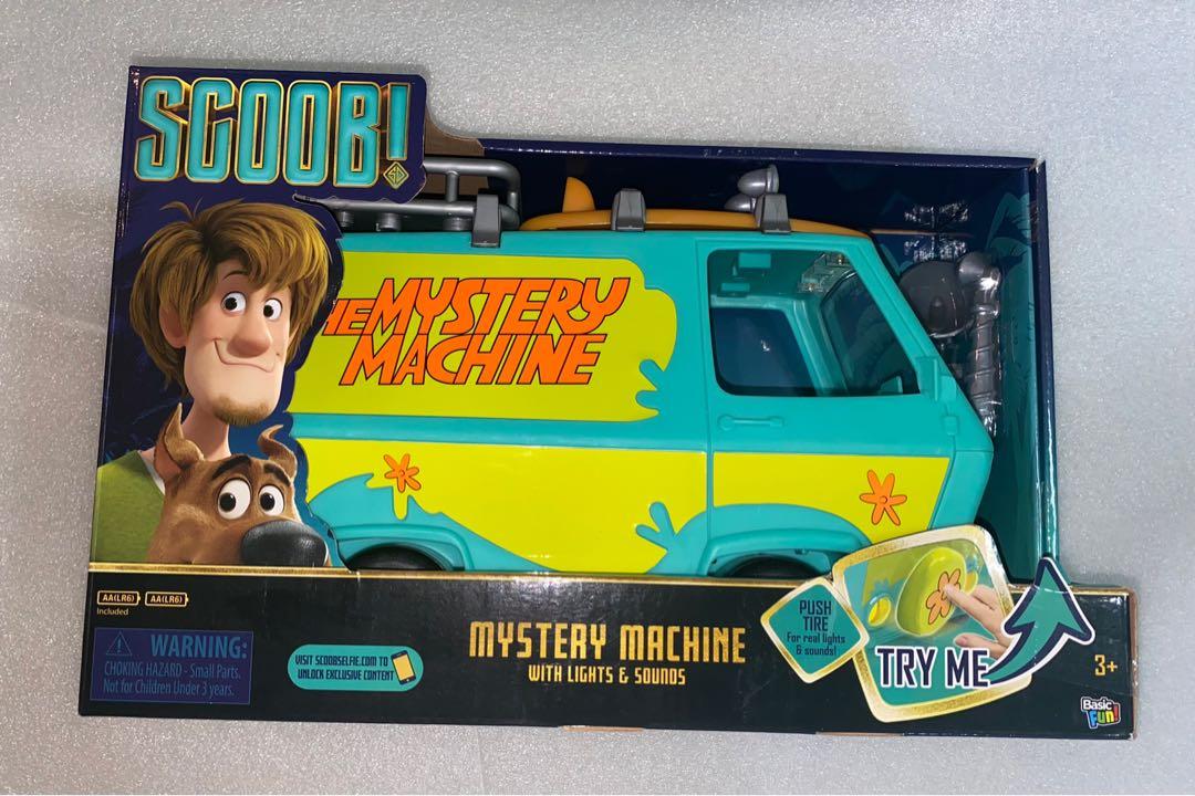 Scoob ! Scooby Doo Mystery Van with lights & sounds, Hobbies & Toys