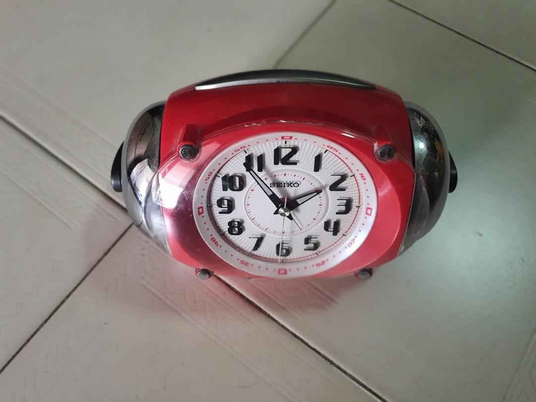 Seiko Super Loud Alarm Clock, Furniture & Home Living, Home Decor