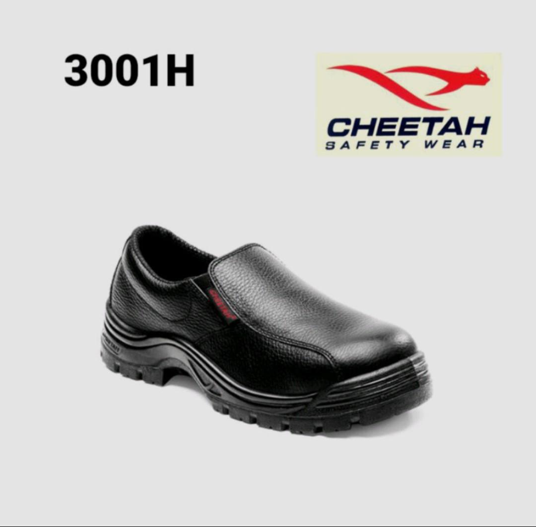 Sepatu Safety Cheetah Original, Fesyen Pria, Sepatu , Sepatu Boot di