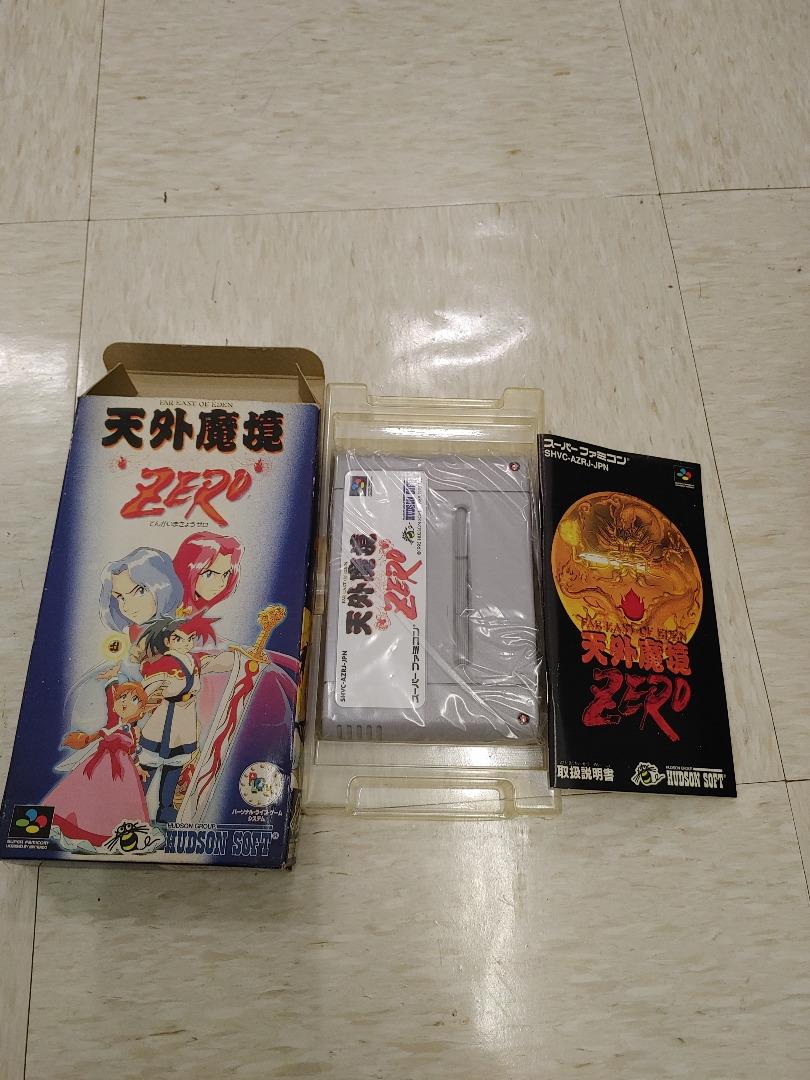 Sfc 天外魔境zero 電子遊戲 電子遊戲 Nintendo 任天堂 Carousell