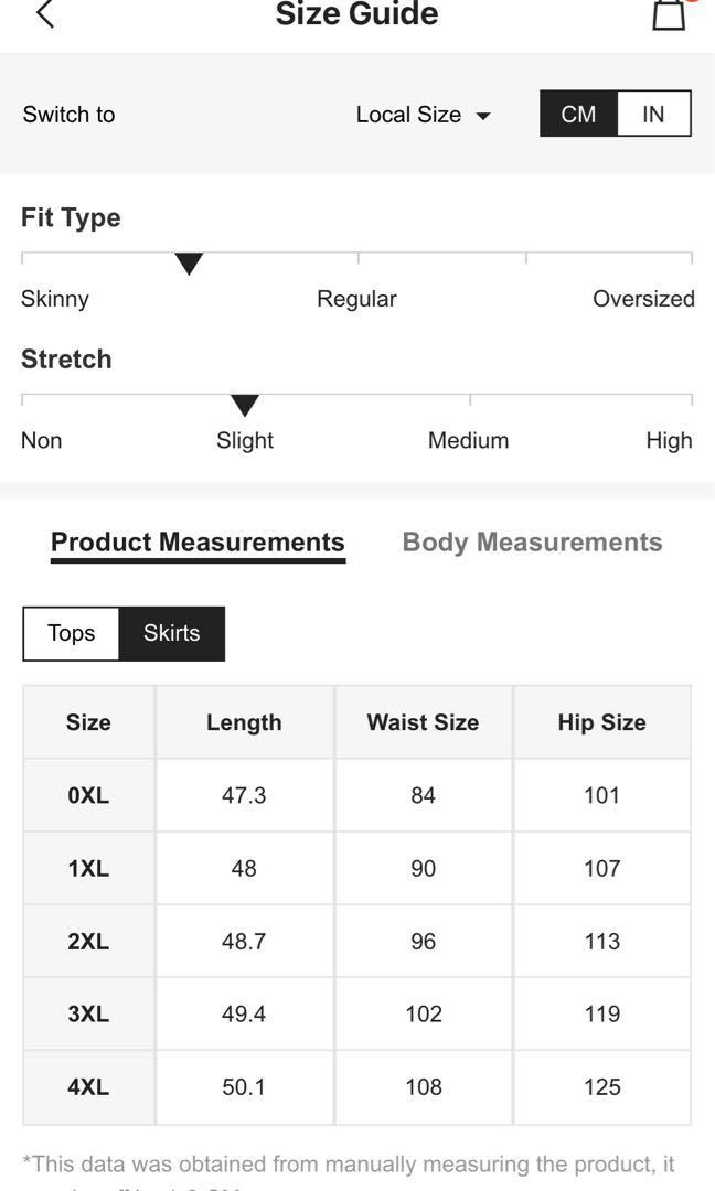 Shein plus on sale size guide