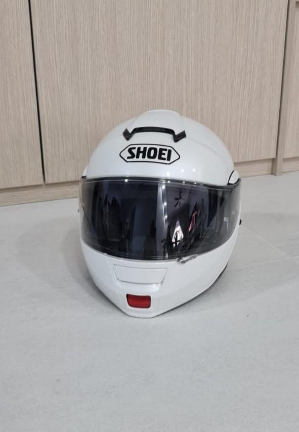 Shoei Neotec with Sena 10U (XL), Motorcycles, Motorcycle Accessories on ...