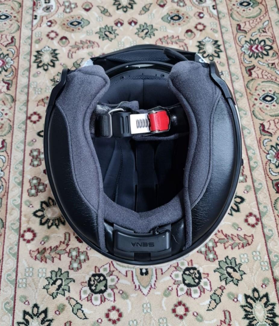 Shoei Neotec with Sena 10U (XL), Motorcycles, Motorcycle Accessories on ...