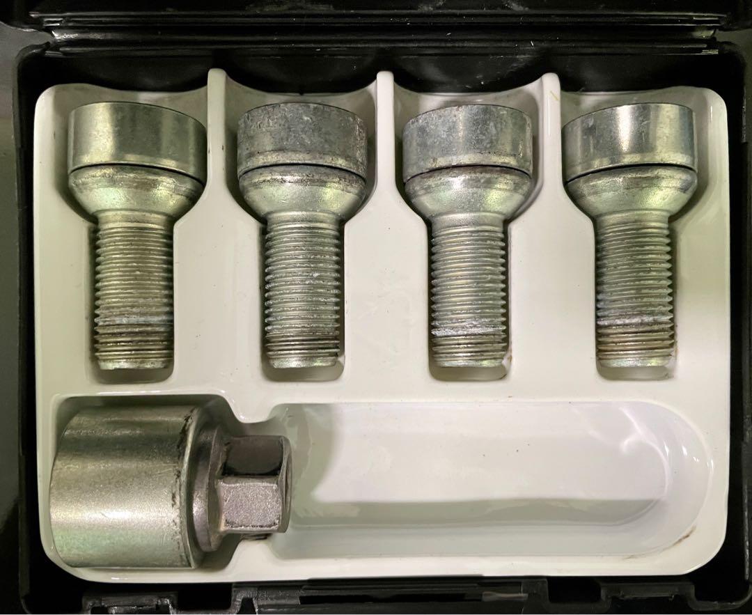 Skoda anti theft nuts, Car Accessories, Tyres & Rims on Carousell