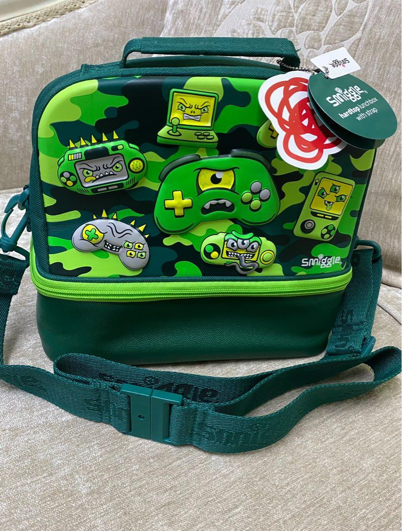 Smiggle Green Lunch Box Cooler Bag, Furniture & Home Living
