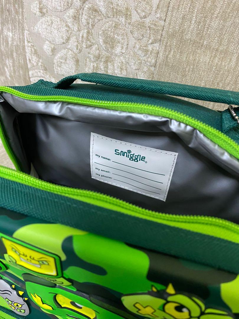 Smiggle Green Lunch Box Cooler Bag, Furniture & Home Living