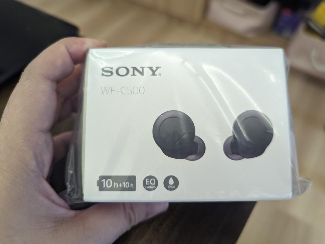 Sony WFC500/B Truly Wireless Headphones in Black 