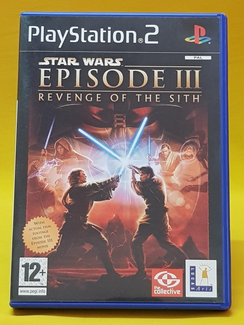 STAR WARS EPISODE III REVENGE OF THE SITH PS2 Video Gaming