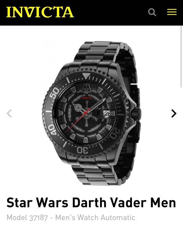 Star Wars Invicta Darth Vader Limited Edition Automatic Watch