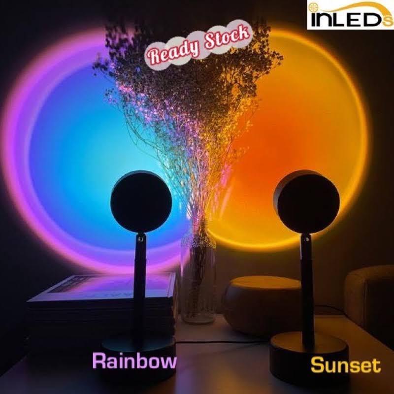 Sunset & Rainbow Lamp, Furniture & Home Living, Lighting & Fans