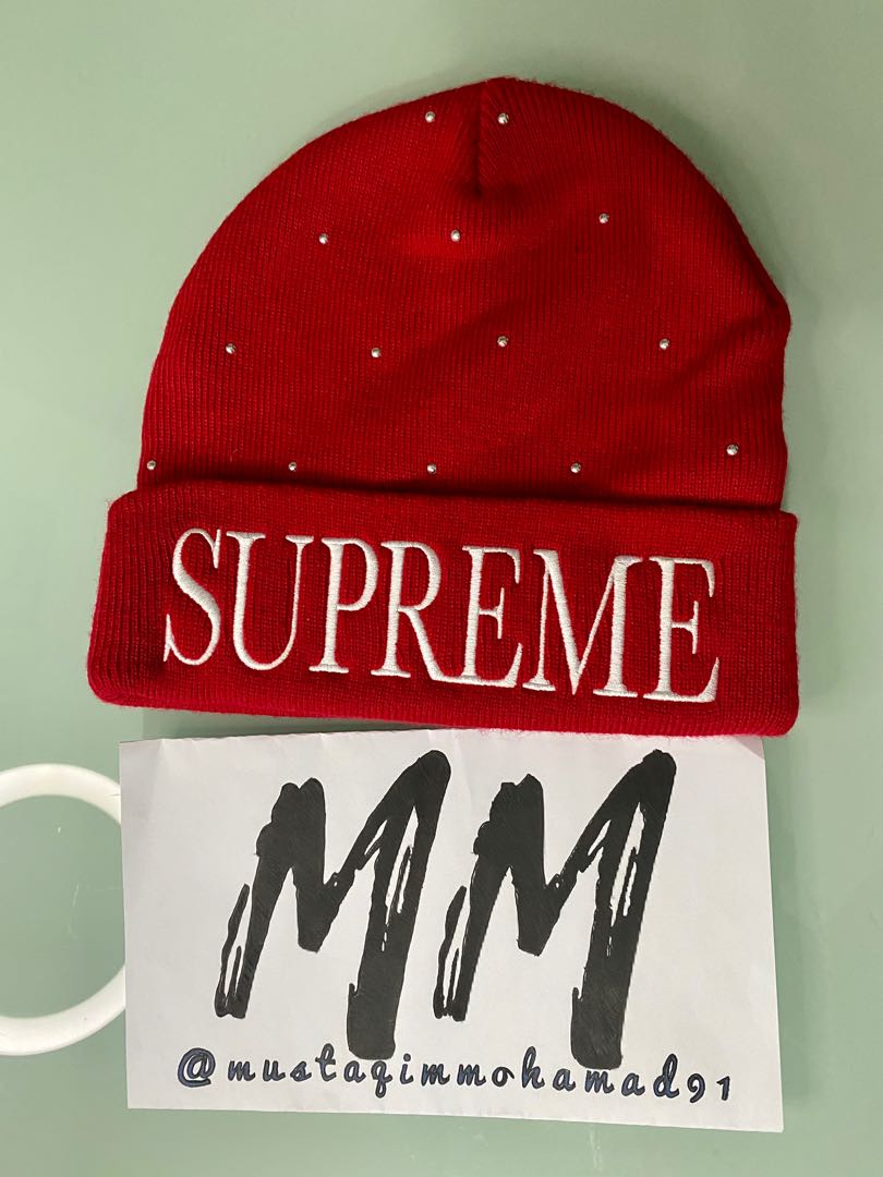 Supreme studded beanie hot sale