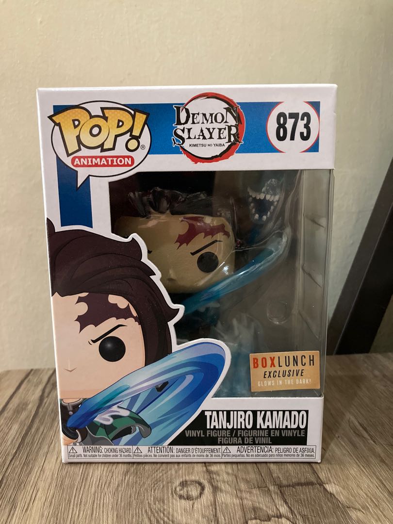 Tanjiro Boxlunch Exclusive Demon Slayer Funko pop, Hobbies & Toys