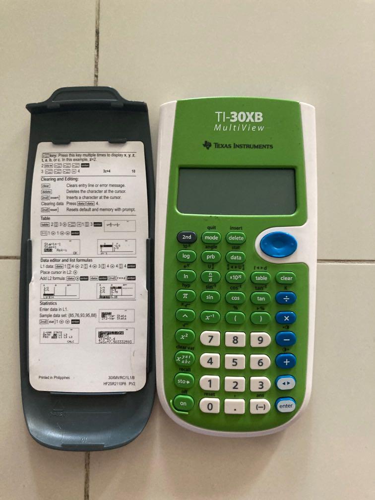 Texas Instruments TI30XB calculator, Computers & Tech, Parts