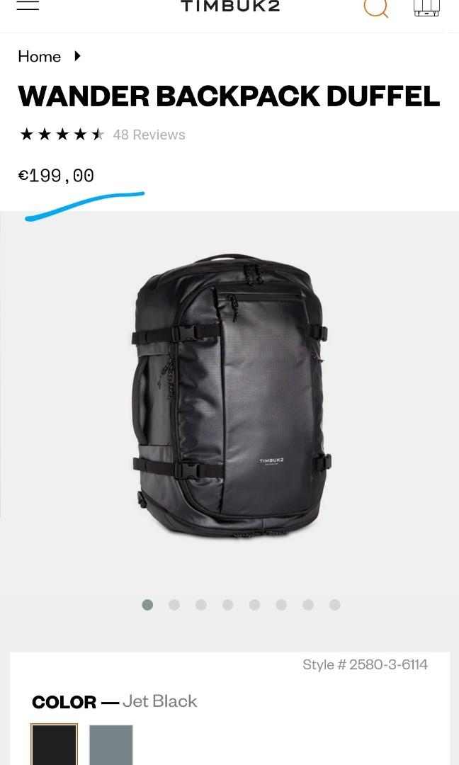 Timbuk2 wander 2025 pack review