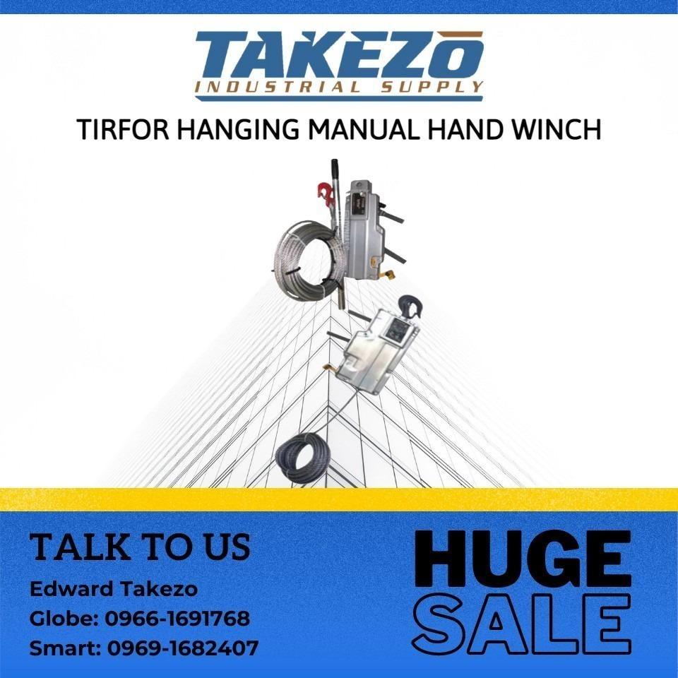 Tirfor Hanging Manual Hand Winch, Commercial & Industrial, Industrial ...