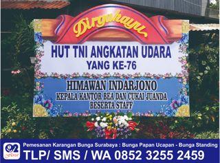 TOKO Karangan Bunga HUT TNI Angkatan Udara 0852 3255 2459