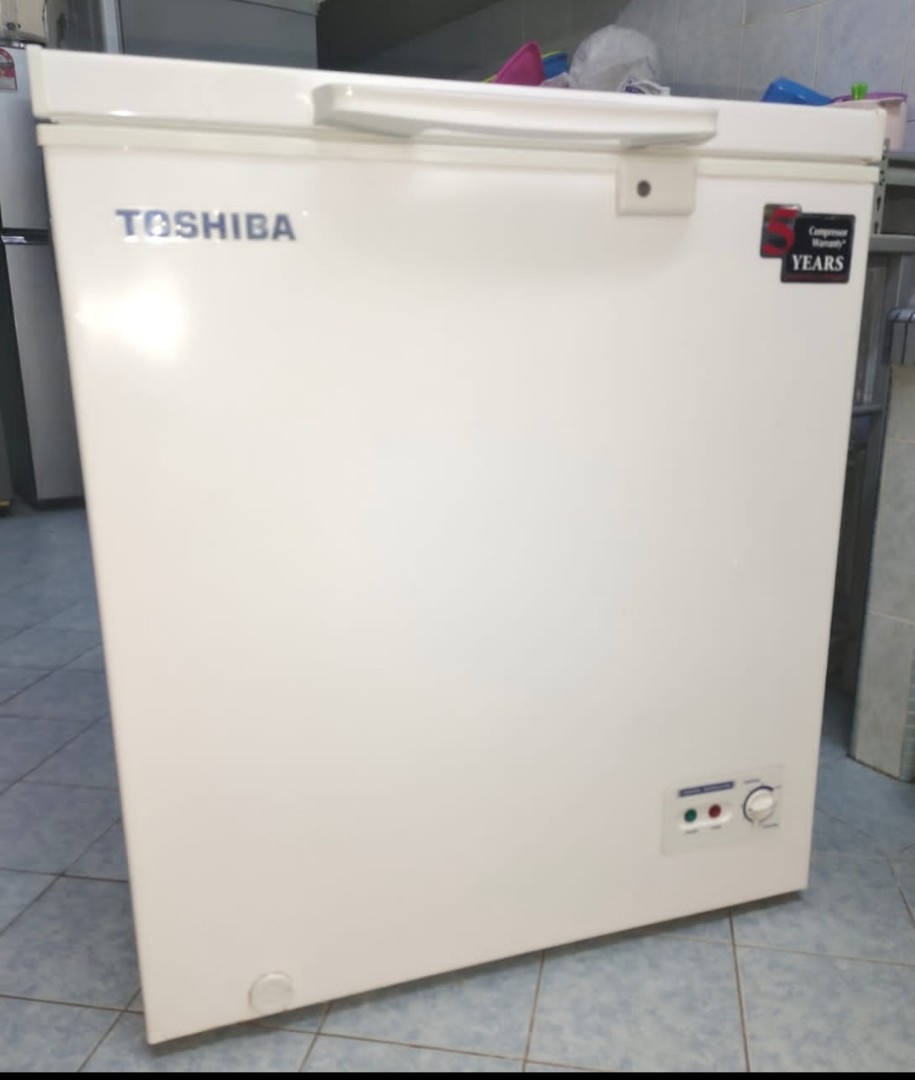 Toshiba freezer shop 142l
