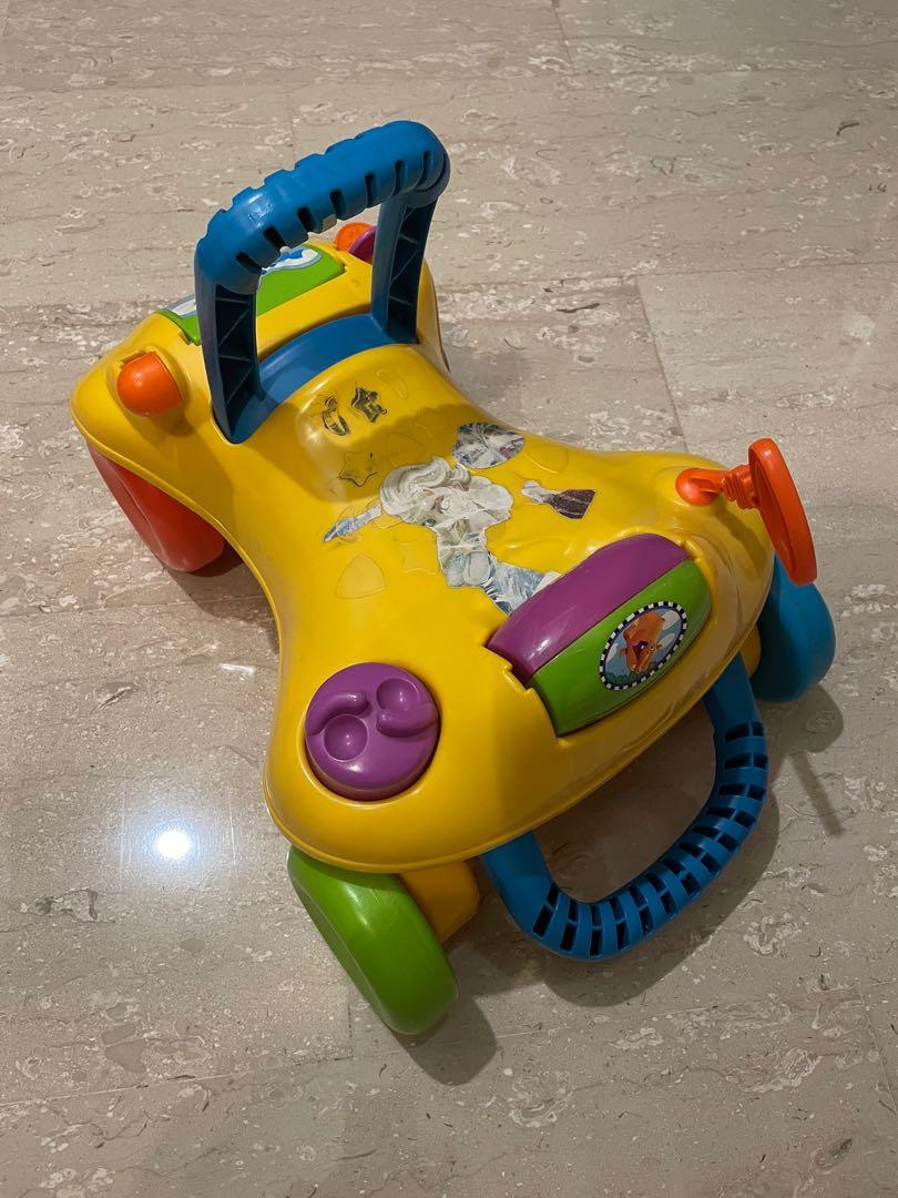 Toy car pusher for toddler, Babies & Kids, Infant Playtime on Carousell