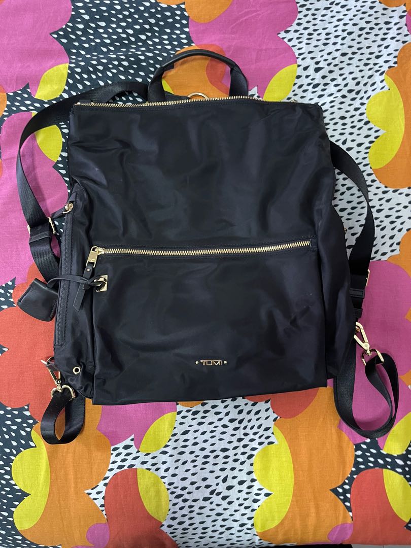 Tumi JANE backpack convert to shoulder sling bag, Women's Fashion, Bags