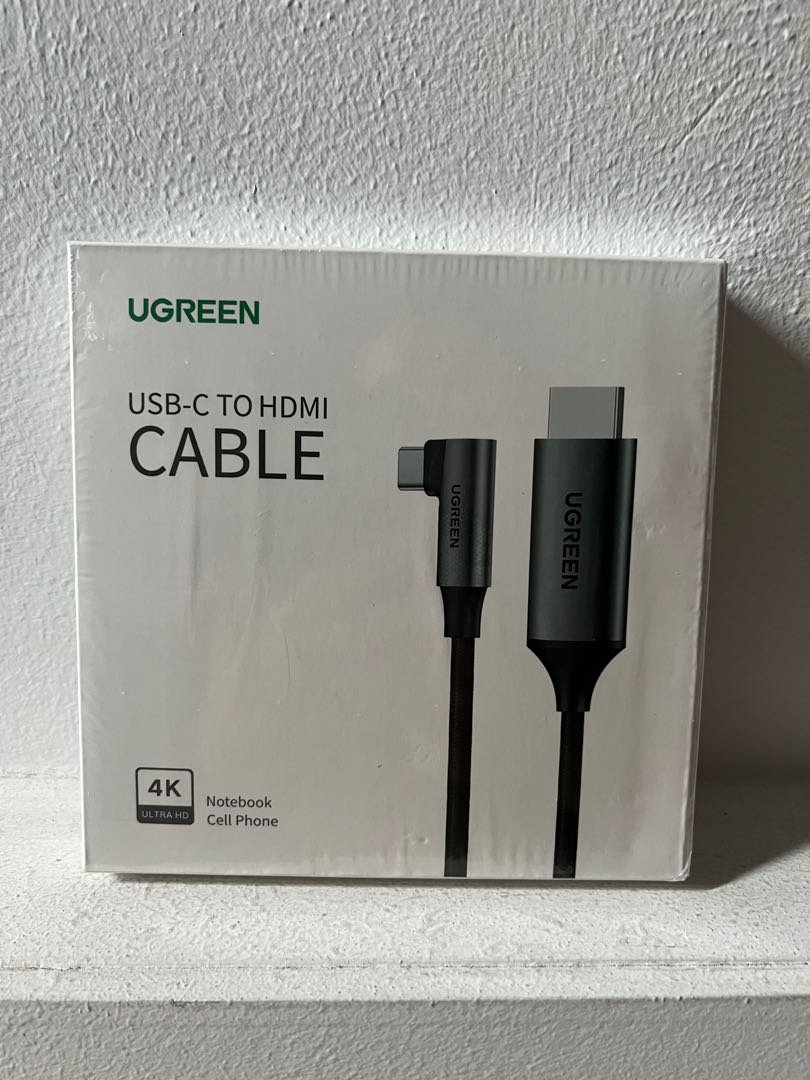 Ugreen USBC to HDMI cable (BNIB), Mobile Phones & Gadgets, Mobile & Gadget Accessories