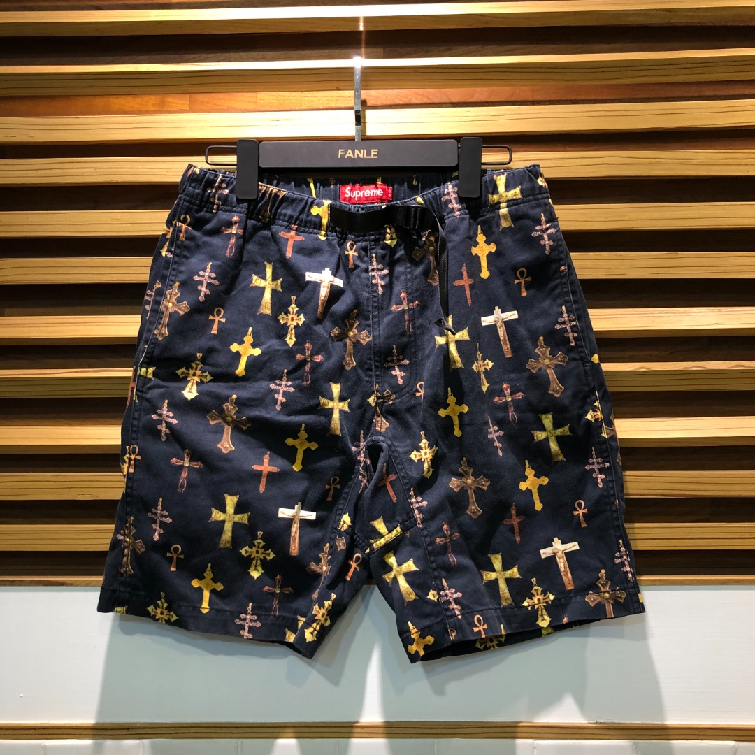 Supreme ハーフパンツ クロス柄 30サイズ - パンツ