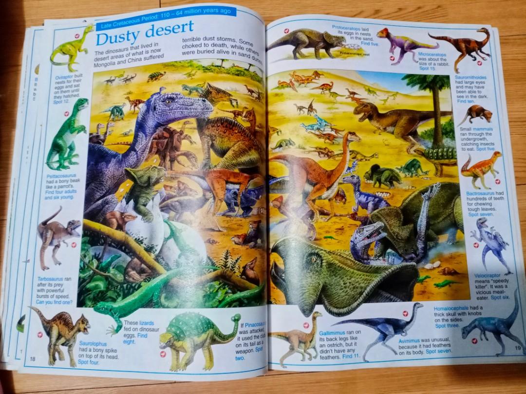 Usborne The Great Dinosaur Search Hobbies Toys Books Magazines Usborne the great dinosaur search hobbies toys books magazines