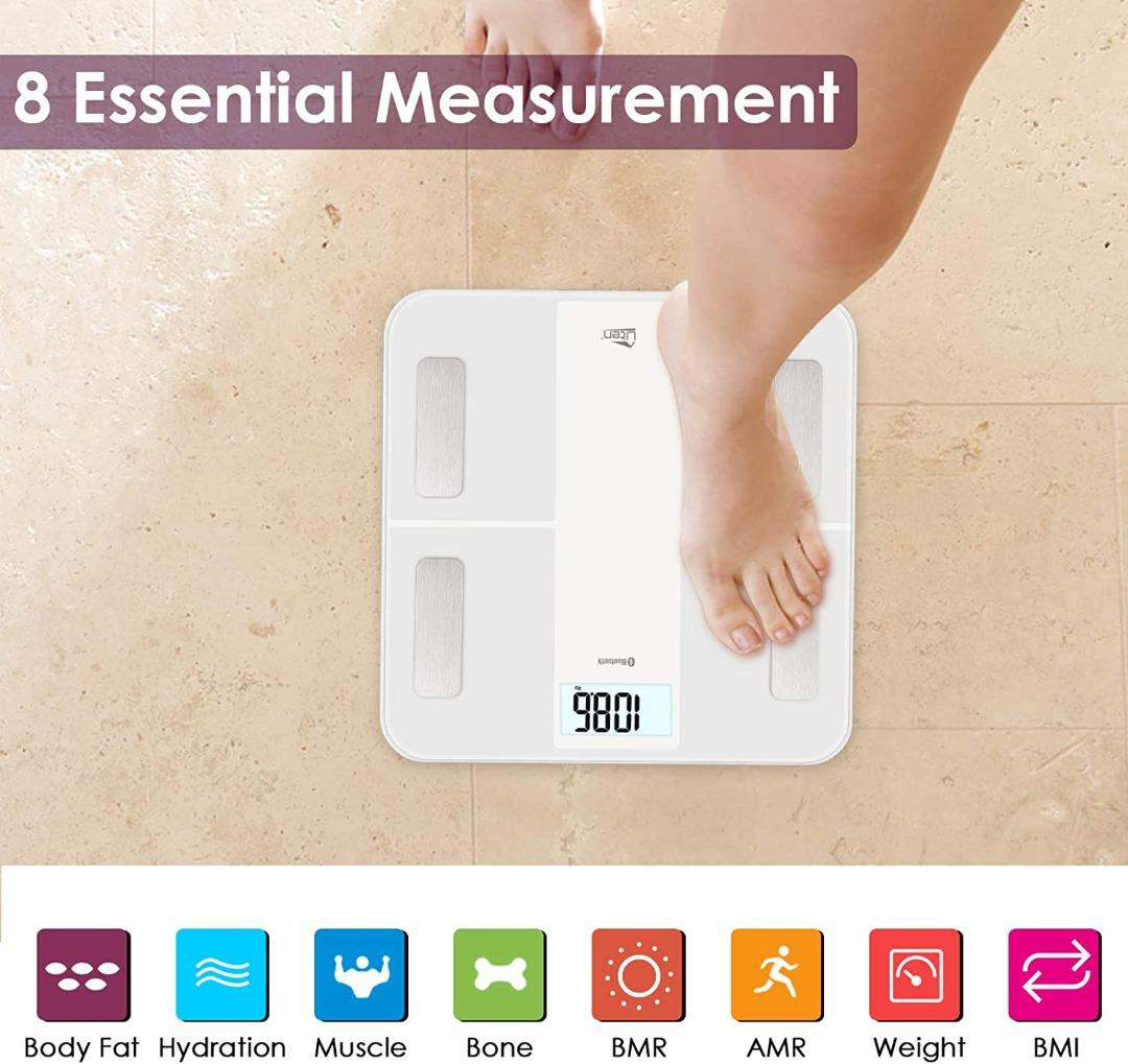 "Uten Digital Bathroom Scales , Weighing Scale Builtin 3.7V