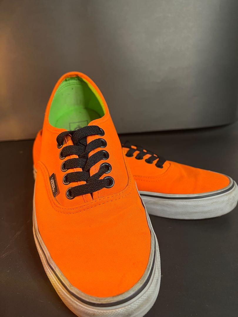 Neon orange vans shirt clearance