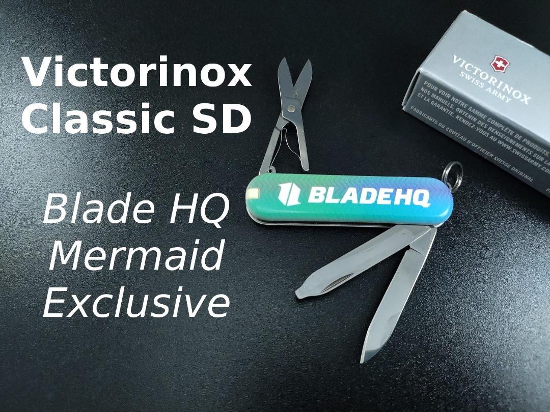 Victorinox Classic SD Swiss Army Knife Blade HQ Mermaid Exclusive