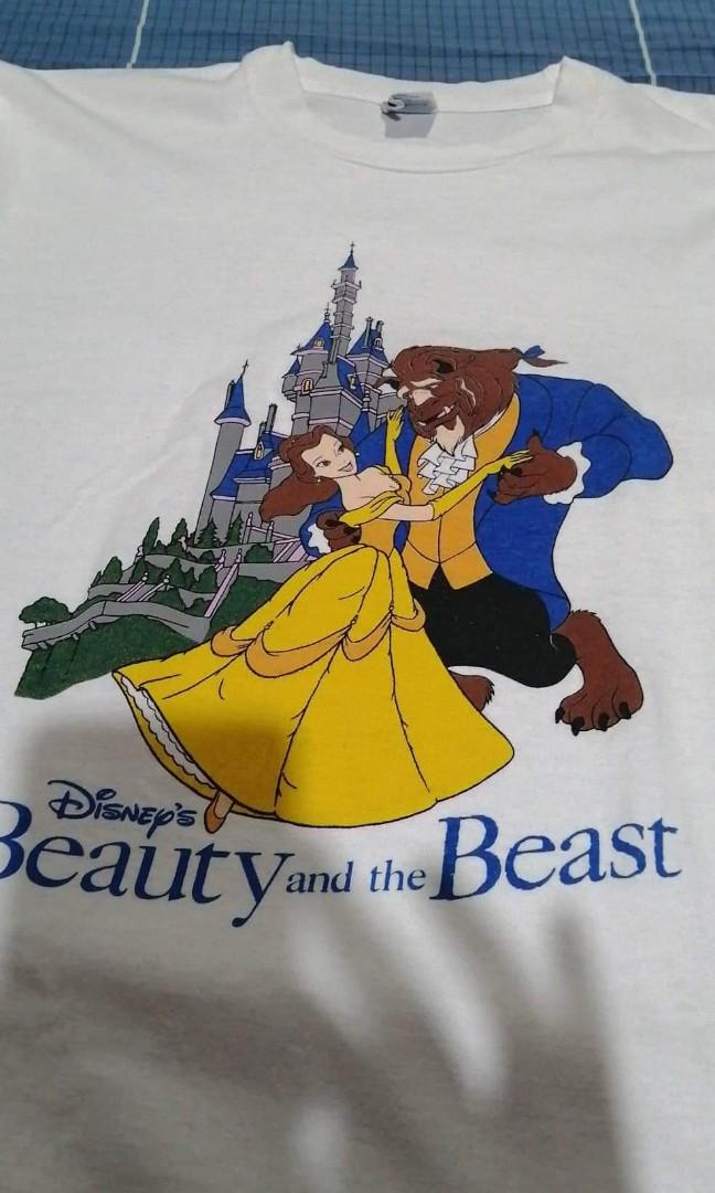 Vintage 80's Beauty and the Beast, Men's Fashion, Tops & Sets