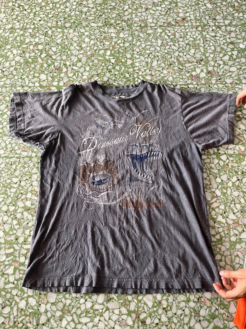 Dinosaur Valley Puff Print T-Shirt