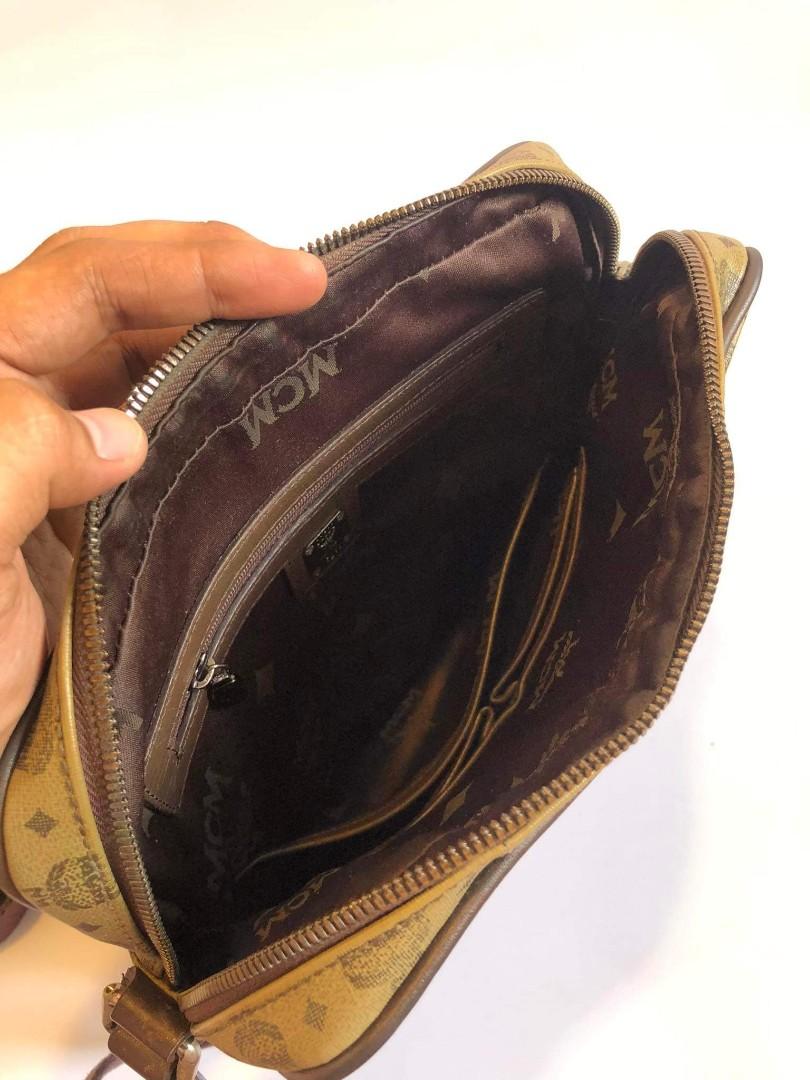 Vintage MCM sling bag (Category: Luxury Bags & Wallets) located in Caloocan City. Submitted by LeGoat06 (Listing ID 1178345142, Image 2). Description: Vintage MCM sling bag Condition: 9/10 Dm to negotiate.