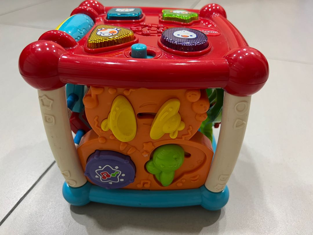 VTech Activities Cube Toy, Babies & Kids, Infant Playtime on Carousell